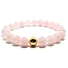 BRACELET AMOUR DE SOI/BIENVEILLANCE QUARTZ ROSE