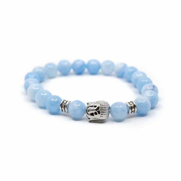 Bracelet Stabilité/Ancrage Agate bleue